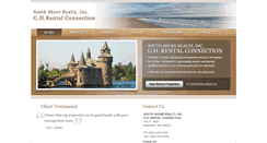 Desktop Screenshot of graysharborrentals.com